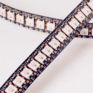 Addressable RGBIC 5V Individually Controlled WS2812B LED Strip 30/60/144 LEDs/m App Wi-Fi Smart 5050 RGB Digital Pixel