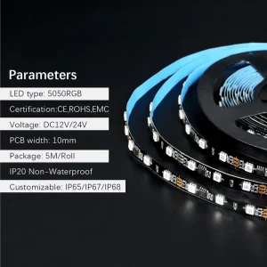 Addressable WS2811 RGB LED Strip Light 12V 25M Smart Video Sync