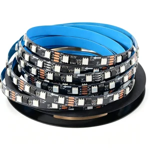 Addressable WS2811B LED Strip Light 5m 12V 24V 30 LEDs 60 LEDs SMD 5050 IP520 IP65 IP67 IP68 10mm Width