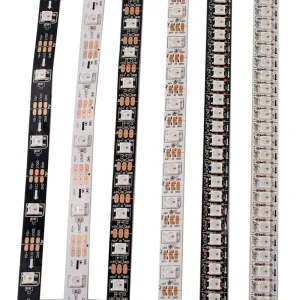 Addressable WS2812B 5V RGB RGBW SK6812 LED Strip Programmable RGB 30 60 96 144 LEDs/m Pixel LED Light Strip