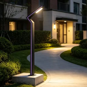 Adjustable Color-Temperature Modern Minimalist LED Garden and Courtyard Light for Backyard