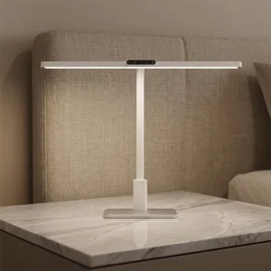 Adjustable Modern Gooseneck Desk Lamp with Eye Care Lighting Stepless Brightness for Study and Home Office Use