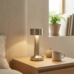 Adjustable Modern LED Desk Lamp Cordless Rechargeable Via USB Type C Touch Control Dimmable Portable Room Lighting