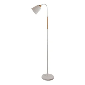 Adjustable Nordic LED Floor Lamp Modern Minimalist Standing Reading Light with Remote Control Dimmer Corner Lamp for Living Room