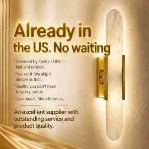Alabaster Wall Sconce Natural Marble Wall Light Gold Modern Alabaster Sconces Wall Mount for Dining Room Living Room