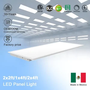 Alite 2×4 2×2 Backlit LED Ceiling Panel Light Energy Saving Office Indoor Lighting DLC ETL Certified Dimmable 5 Year Warranty