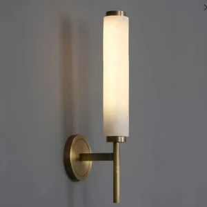 All Copper Gold LED Wall Lamp Romantic Warm Glass Luxury Post Modern Design Custom Size Home Living Room Dining Room