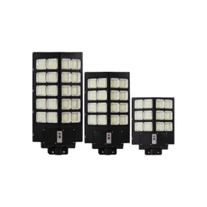 All-in-One 600W to 1200W Solar Street Light with Motion Sensor, Outdoor Waterproof