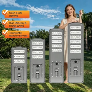 All-in-One IP65 Waterproof Solar LED Street Light for Highway and Road Lighting
