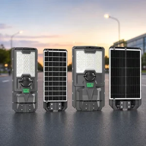All-in-One Integrated Solar Street Light IP65 Waterproof Radar Sensor Outdoor Road Lighting Lamp