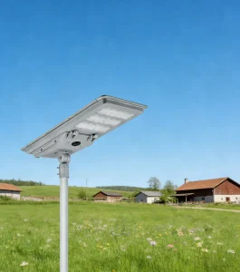 All-in-One LED Solar Street Light Aluminum Solar Powered Road Lighting with Motion Sensor IP65 3-Year Warranty