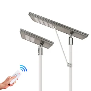 All in One LED Solar Street Light High Power Outdoor Solar Lighting for Courtyard Rural & Municipal Engineering Road
