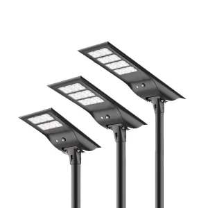 All-in-One Solar LED Street Light with Smart Radar Scan, IP65 Waterproof, 20W 30W 40W