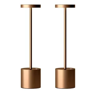 Aluminium Oxidation LED Cordless Table Lamp Modern White Luxury for Restaurant KTV Hotel Bar Dinner Home Decor Smart Lighting