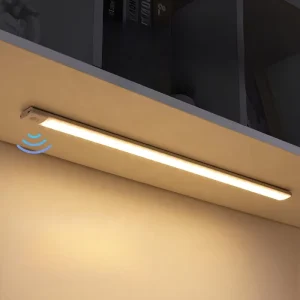 Aluminum Alloy Modern Tv Kitchen Battery Under Cabinet Lights Led Motion Sensor Light with Switch Motion Detector for Cabinet