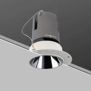 Aluminum Anti-Glare Borderless Recessed LED Ceiling Spotlight 7W, 9W, 10W, 12W, 15W, 18W, 25W Trimless