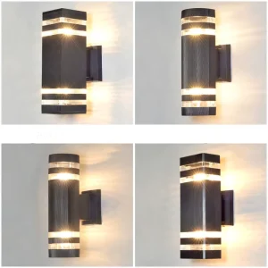 Aluminum IP65 Waterproof Outdoor Square Garden Light LED Wall Lamps for Decoration