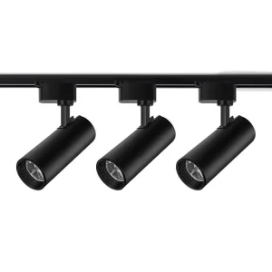 Aluminum LED COB Track Light, Adjustable Angle, for Cultural Exhibition Halls