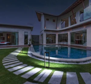 Aluminum LED Garden Pathway Bollard Lamp