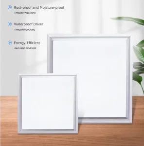 Aluminum LED Office Square Grille Integrated Ceiling Light Moisture proof and Rust proof Panel Light