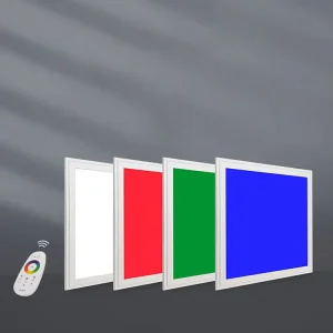 Aluminum Light Guide Plate 24W 36W RGB RGBW LED Flat Panel Light for Living Room and Office