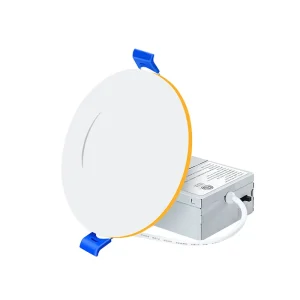 Aluminum Material Round Small LED Panel Light Five Color Dimming Switch Control for Living Room Night Light