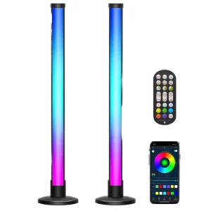 Aluminum RGB Smart LED Ambient Light for Desktop, Bar, TV, and PC Music Lighting