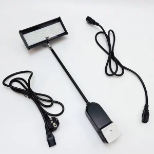 Aluminum Rectangular Clip-On LED Display Light 21W 25W SMD Adjustable 3000K-6000K for Exhibition Stands