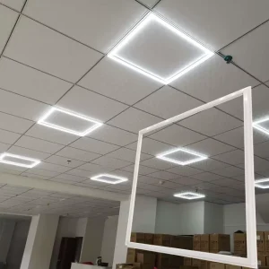 Aluminum Square LED Panel Light for Home, Office, and Facade Lighting IP33