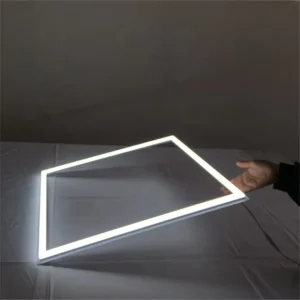 Aluminum Surface Mount LED Frame Panel Light 595 x 595 mm for Home and Office