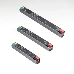 Aluminum Ultra Thin 201-300W AC180-265V Single LED Strip Driver Adapter 12V LED Power Supply