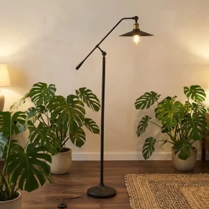 American Retro Industrial Floor Lamp Living Room Bedroom Sofa Lighting Decoration Floor Lamp