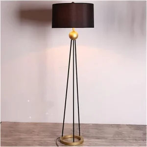 American Retro Simple Floor Lamp Modern Creative Minimalist Living Room Study Beddide Decor Lamp Floor
