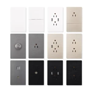 American Standard 118 Type Wall Light Switch and Home Sockets