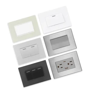 American Standard Wall Switch Power Point 10A 16A 250V Electrical Light Switch and Socket