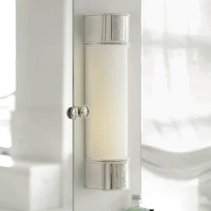 American-Style Bathroom Vanity Glass Wall Lamp Modern Minimalist Living Room Hallway Light Bedroom Bedside Lamp