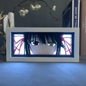 Anime Eye Paper-Cut Light Box Custom Manga LED Night Lamp