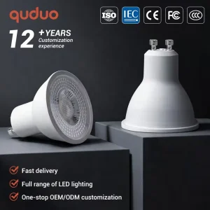 Anti Glare Design Household Villa Hotel Spot Light Downlight Source 5W 7W Lamp Cup GU10 LED Bulb