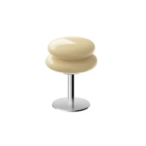 Art Design Colorful LED Bedside Decorative Glass Table Lamp with USB Charge