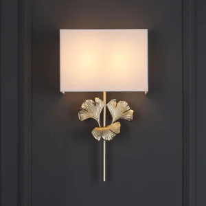 Artistic Copper Wall Lamp Minimalist LED Square Glass Shade Sconces for Living Room Home Application with 5-Year Warranty