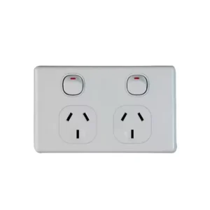 Australia Standard OEM/ODM Factory-Made SAA-Approved 16A 250V Slimline 2 Gang 2 Way Wall Switch