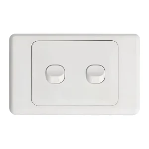 Australian and New Zealand Standard Two-Way Wall Switch with Socket Panel 220-250V