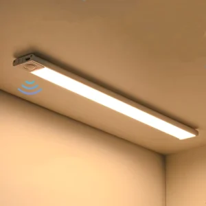 Auto Motion Detection LED Night Light with PC Shade for Kitchen and Bedroom Cabinets
