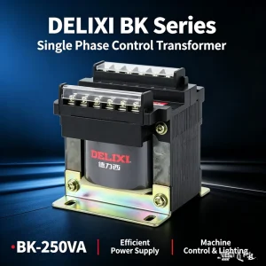 BK Series Single-Phase Control Transformer BK-250VA for Machine Control and Lighting Supply