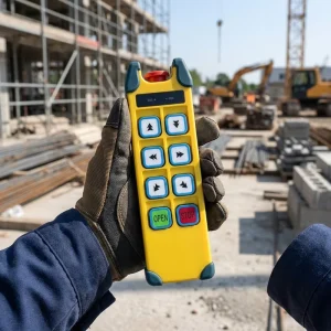 BODI ECD 6D 24V Fixed Code Waterproof Anti Shock Remote Control Switch and Receiver for Wireless Industrial Cranes