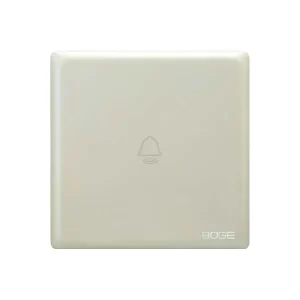 BOYUE Series Wall Switches Gold Doorbell Switch Light Socket Combo Set Custom Logo OEM