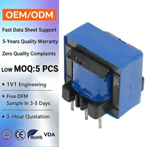 BPXQ-29 Industrial High-Frequency Ferrite-Core Transformer 50-200kHz Layered Winding Multi-Voltage CE RoHS