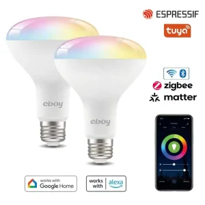 BR30 RGBCW Smart LED Bulb E26 8W 750LM Dimmable
