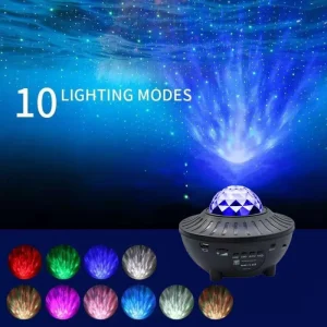 Baby Starlight Galaxy Laser Projector Night Light Music Player Lamp