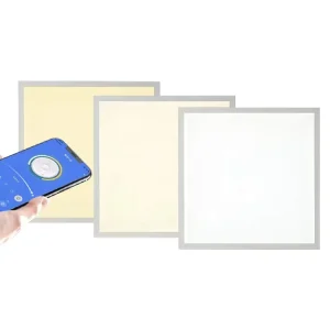 Backlit LED Panel Troffer Light 0-10V Dimmable High Lumen
